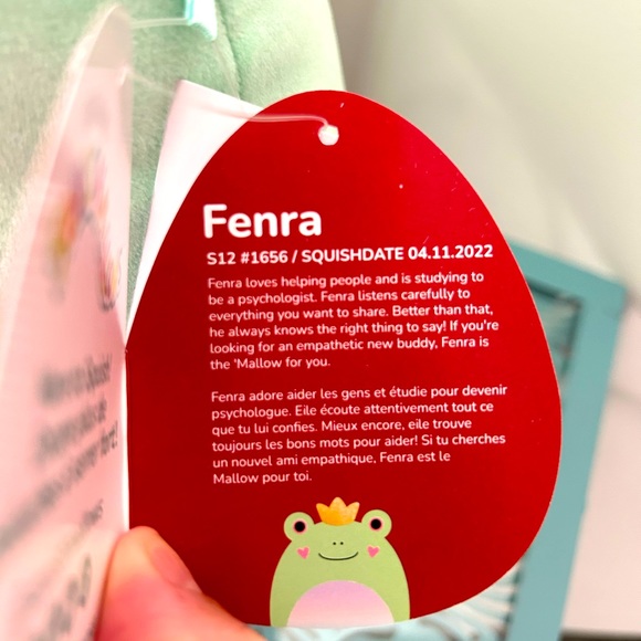 Fenra 12” Frog Squishmallow BNWT - Picture 6 of 6